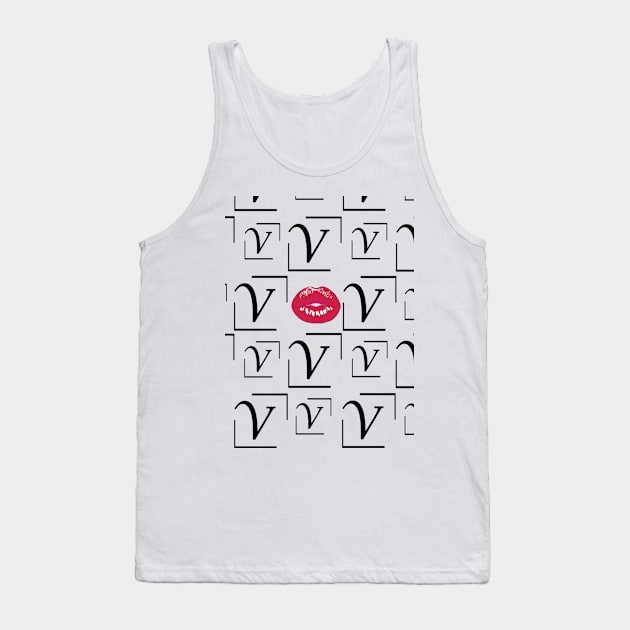 vog lips Tank Top by AVISION